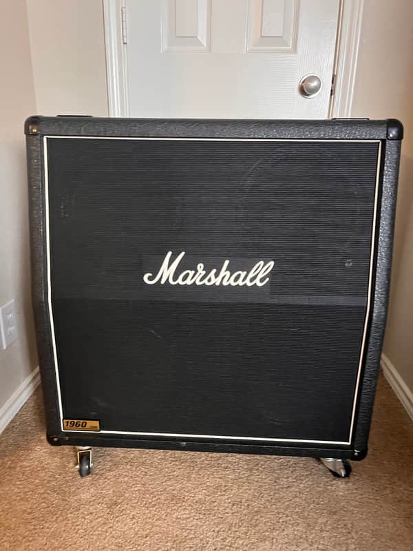 Marshall 1960A Lead 300-Watt 4x12" Angled Guitar Speaker Cabinet 2014 Black image 1