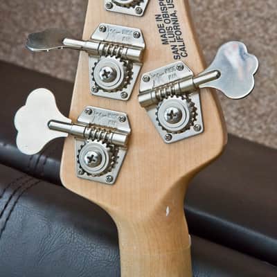 LEFT-HANDED Music Man Stingray 4H bass White image 9