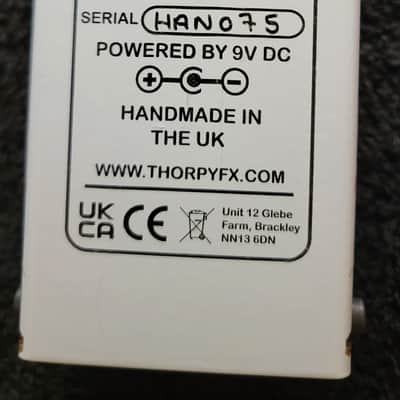ThorpyFX Hanami Germanium Fuzz 2025 - Present - Black / White image 5