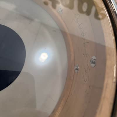 Slingerland Student Snare 50s 14x5.5 - White Marine Pearl image 9
