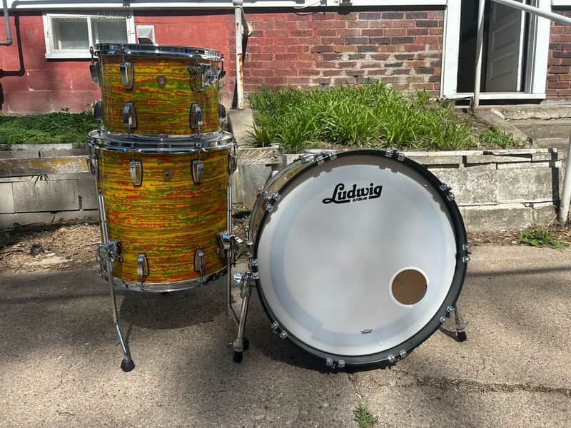 Ludwig Classic Maple Fab Kit - Citrus Mod image 1