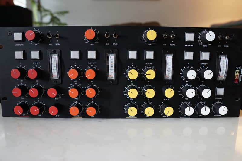 Goly Gravity 25 (Gravity's Rainbow) - 4-Channel Dynamic Porter-Grinder Equalizer with Cross-Compression- 2025 - with MOGAMI XLR CABLES image 1