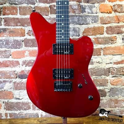 Jackson JS22 Surfcaster Electric Guitar (2020s - Sweetwater Exclusive Metallic Red)
