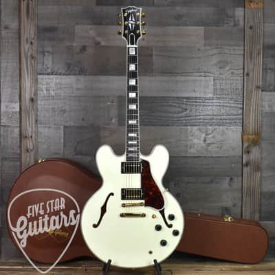 Epiphone Inspired by Gibson Custom 1959 ES-355 - Classic White with Hard Shell Case image 14
