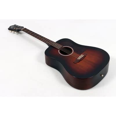Guild D-20 Dreadnought Acoustic Guitar Regular Vintage Sunburst image 1