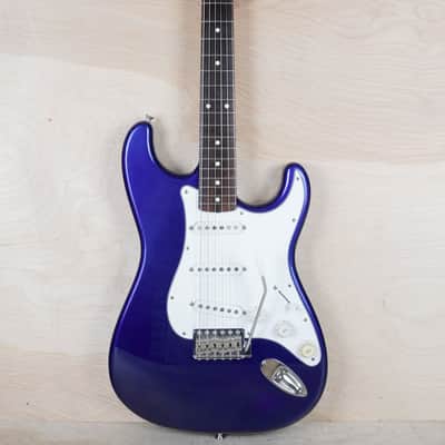 Fender ST62-TXMH Stratocaster Reissue CIJ 2004 Jupiter Blue w/ Gig Bag image 2
