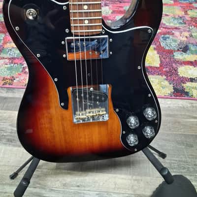 Fender Partscaster tele/jazzmaster - 3 tone sunburst lollar pickup image 2