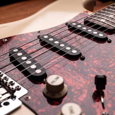StewMac Fat Pole Single-coil Pickup, Middle Position, Black Exposed Coil image 3