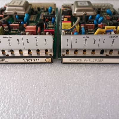 Studer B67, set of Audio & other cards image 20