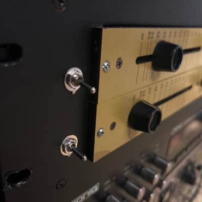Pair of modified 70’s Electrodyne 710L preamps with EQ’s in near mint condition with PSU and vintage output transformers! image 9