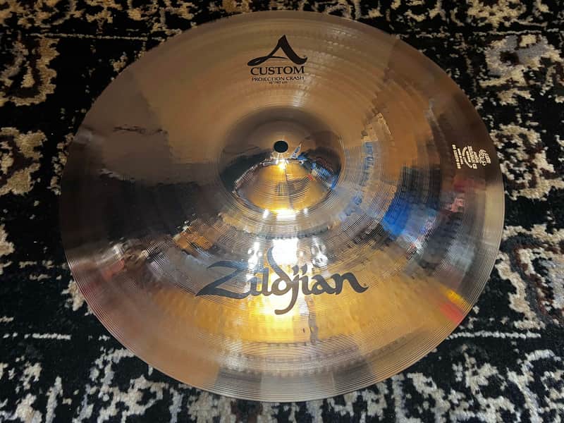 (MINT) Zildjian 16" A Custom Projection Crash Cymbal - Brilliant image 1