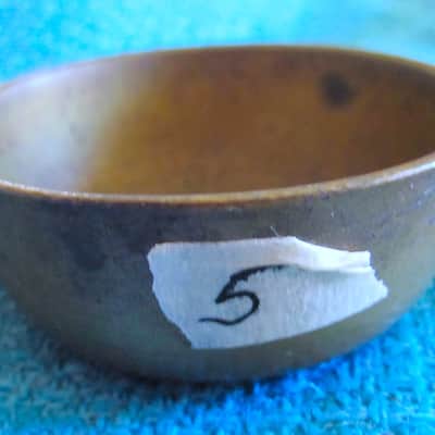 Japanese Rin Singing Bowl Cup Chime - Vintage image 4