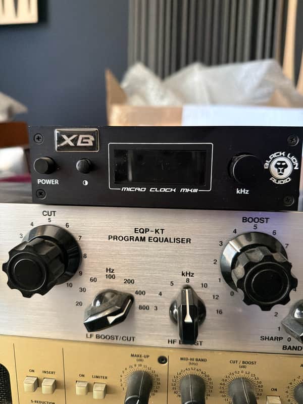 Black Lion Audio Micro Clock MKIII XB Word Clock Generator 2010s - Black image 1