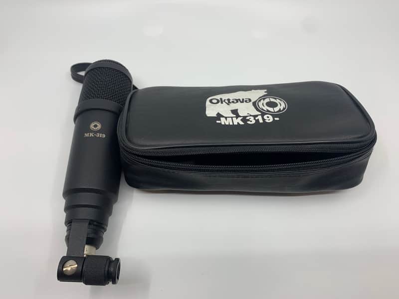 Oktava MK-319 Condenser Microphone - Genuine Russian (Unmodified w/ Original Bear Pouch) image 1