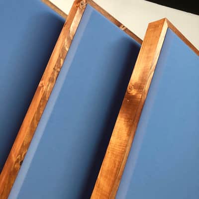 Custom Framed Acoustic Panels (SET OF 3) 4ft x 2ft x 3.5in image 4