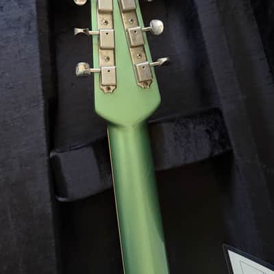 Shabat Lion Special Mahogany 24.75" Scale Humbucker Guitar – Inverness Green image 11