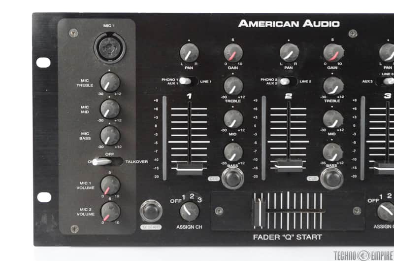 American Audio Q-2422 PRO Professional DJ Preamp Mixer #29362 | Reverb