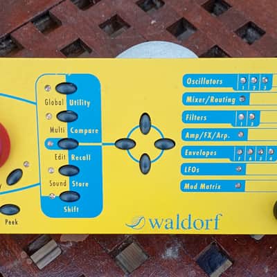 Waldorf Micro Q Rackmount Synthesizer 1999 - 2011 - Yellow image 8