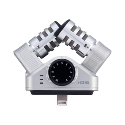 Zoom iQ6 Stereo Lightning X/Y Microphone