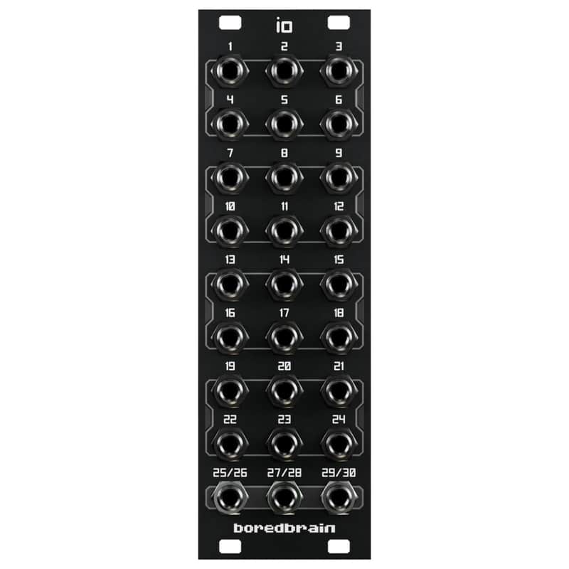Boredbrain Music IO 30 Channel Direct In/Out Eurorack Module image 1