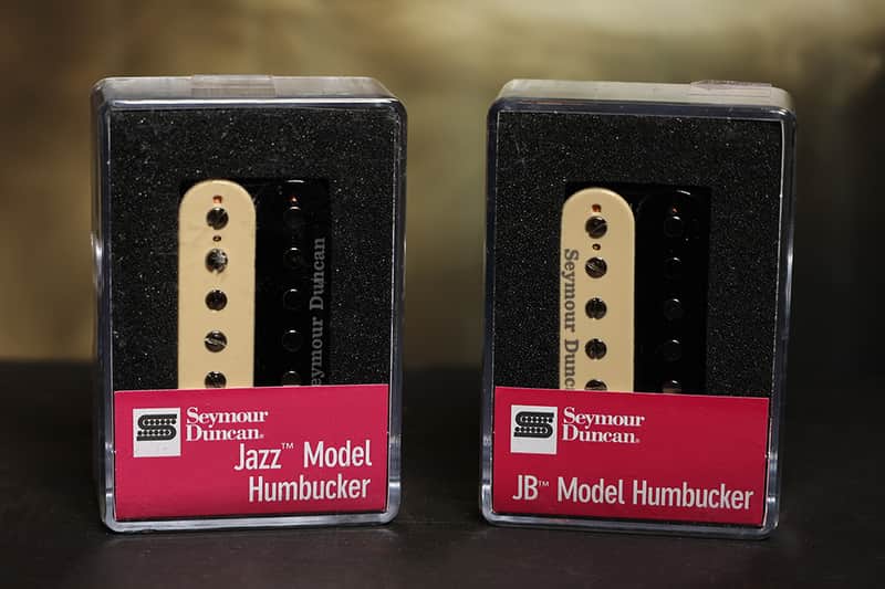 Seymour Duncan JB Jazz Hot Rodded Pickup Set Humbucker SH-4 SH-2n Zebra image 1