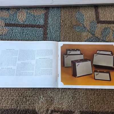 Vintage 1966-1967 Fender Musical Instruments Full-Line Catalog! Rare, Original Case Candy, Paperwork! image 12
