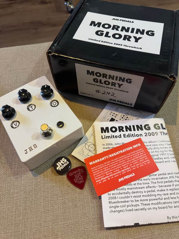 JHS Morning Glory V1 Throwback - Pedal Movie Exclusive 2021 - White image 1