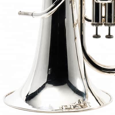 Yamaha YEP-641 Professional Bb Euphonium in Silver Plate SN 101656 image 9