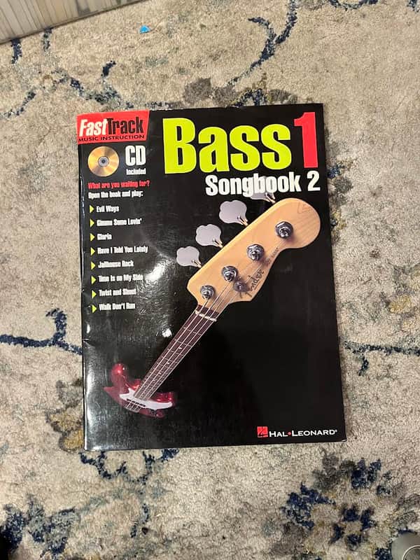 Bass 1 Songbook 2 FastTrack Music Instruction CD Included image 1