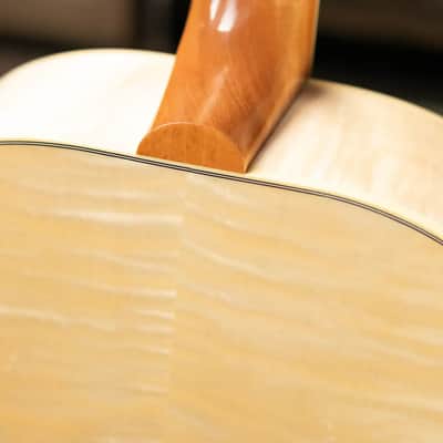 Gibson Custom Shop 1952 J-185 Acoustic Guitar - Antique Natural with Hardshell Case image 11