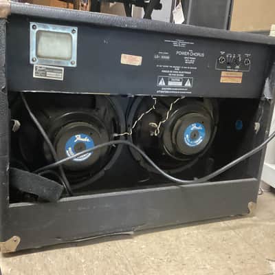Fender Power Chorus 2-Channel 2 x 65-Watt 2x12" Stereo Solid State Guitar Combo 1989 - 1992 - Black image 4