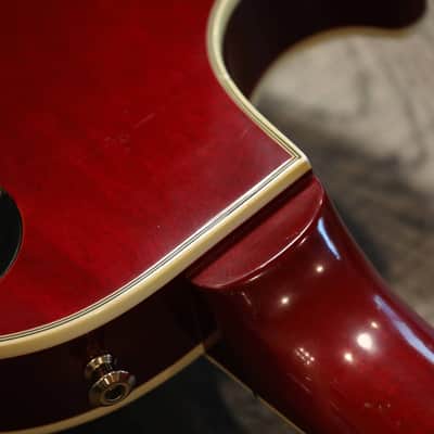 2010 Gibson Custom Shop Les Paul Custom Single-Cut Electric Guitar Wine Red + COA OHSC image 19