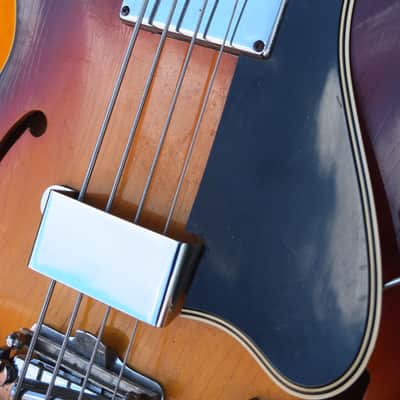 Gibson EB2 4 String Bass Guitar 1967 - Sunburst image 5
