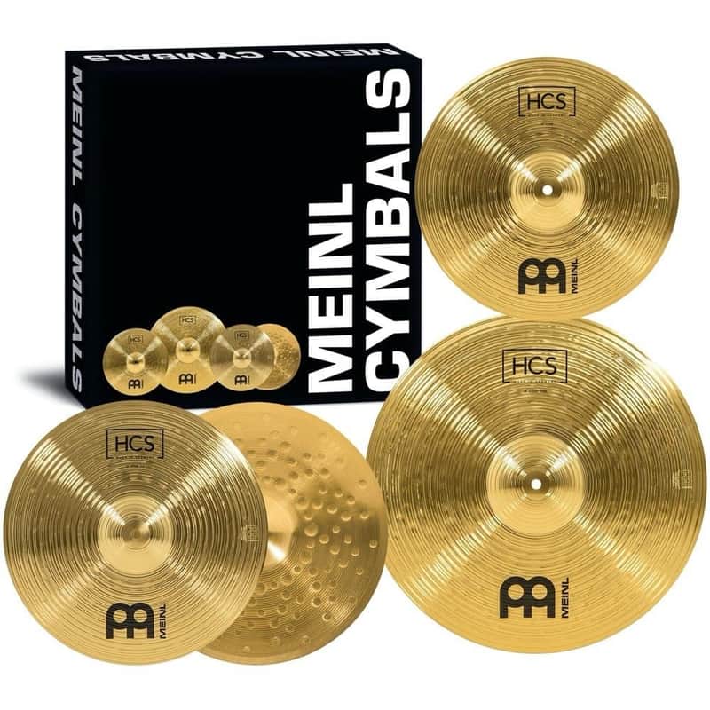 Meinl HCS Basic Cymbal Set 14/18 w/FREE 14" image 1