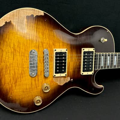 Dean - USA - Thoroughbred - Leslie West Signature - Torn and Tattered - #21 - 2023 - Tobacco Burst - Call for Best Price !!! image 5