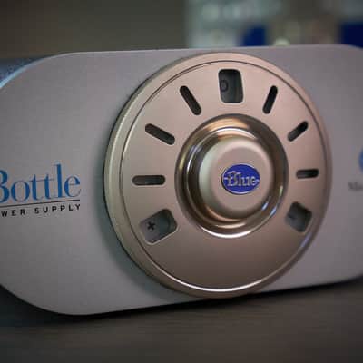 Rare Vintage Blue Bottle Tube Condenser Microphone (Serviced) Red Vocal Edition image 14