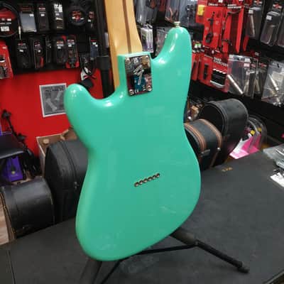 2021 Fender Player Duo Sonic, Pau Ferro Fingerboard, Sea Foam Green w/ Locking Tuners (USED) "Made In Mexico" image 13