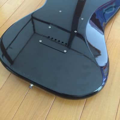 Tokai Stratocaster 80s  Silver Star Black w/ Maple Fretboard, large headstock, vintage Japan strat image 11