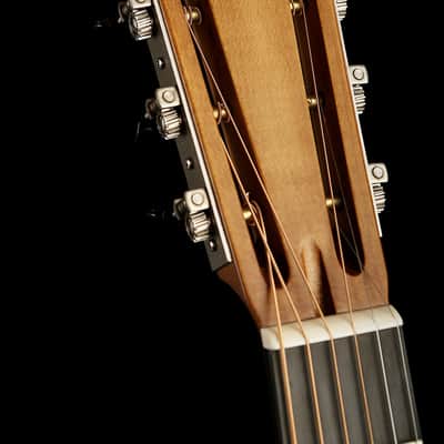 National Reso-Phonic Weathered Steel Style O 12 Fret 2023 Etched Palm Tree Scene image 10