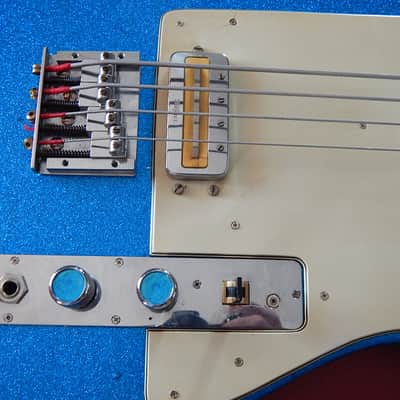 Hofner Telecaster Bass 60s - Sternenblau image 23