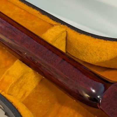 Left handed 1969 Gibson EB-0 electric bass - Cherry image 11