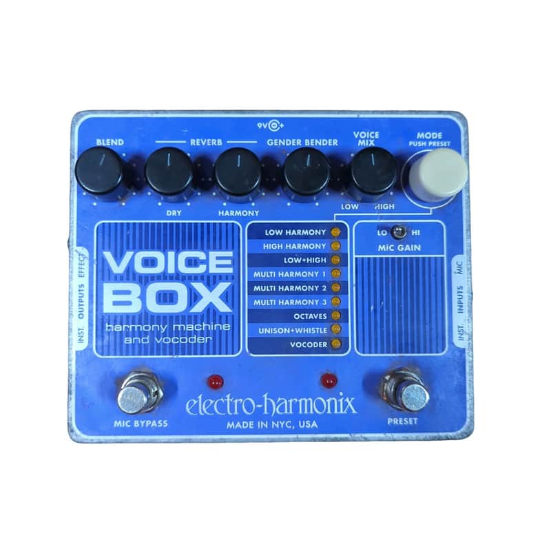 Used Electro-Harmonix Voice Box - Harmony Machine and Vocoder Pedal image 1