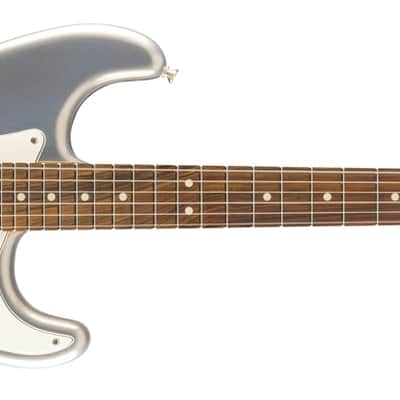 Fender Player Stratocaster Electric Guitar Silver Finish, Pau Ferro Fretboard image 1