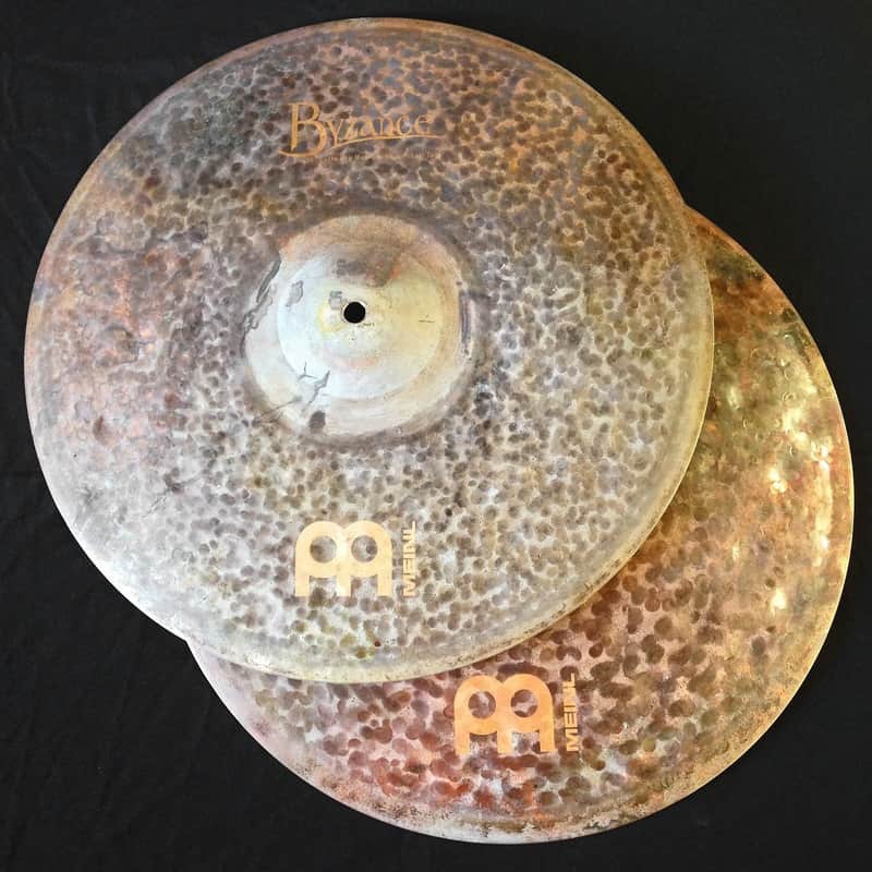 Meinl 16" Byzance Extra Dry Medium-Thin Hi-Hat image 1
