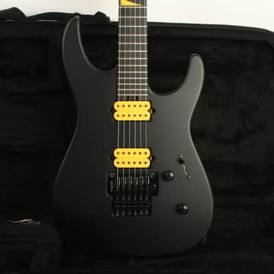 Jackson MJ Series Dinky DKR Ebony Fingerboard Satin Black JFJ2500208 image 1