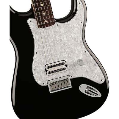 Fender Tom DeLonge Stratocaster Electric Guitar With Invader SH8 Pickup Regular Black image 6
