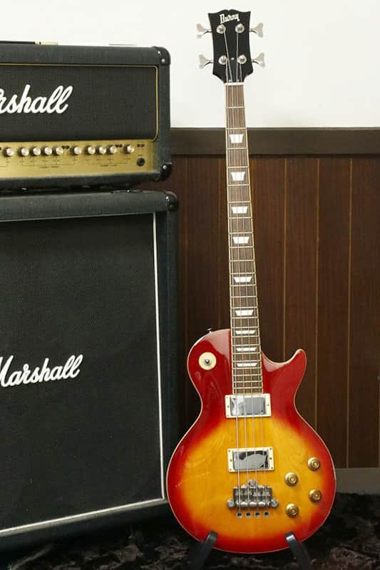 2010 Fernandes Burny LPB-65 STANDARD Vintage Cherry Sunburst Made in China image 1