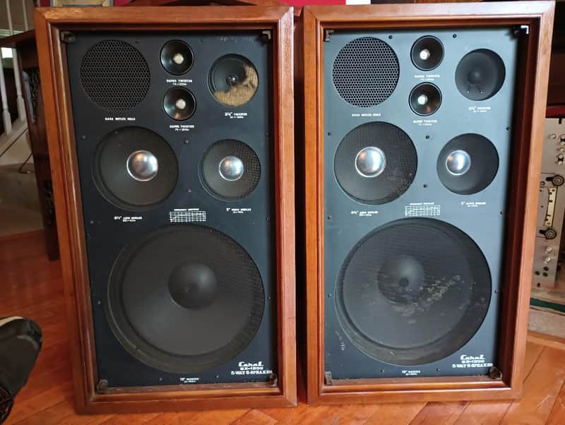 Coral BX1200 speakers in excellent condition - 1970's image 1