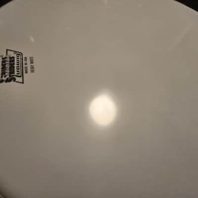 Ludwig Striders 15" Heavy White Drum Head 1980s - Smooth White image 4