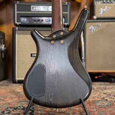 Warwick Corvette FNA Jazzman Fretless 2000's - Nirvana Black Stain image 3